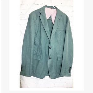 Brooks Brother • teal blazer jacket